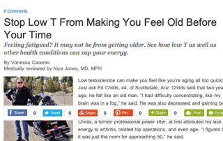 Stop Low T From Making You Feel Old Before Your Time