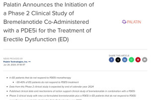 Initiation of a Phase 2 Clinical Study of Bremelanotide